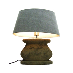 Lampa ceramiczna Rustykalna betonowa 50cm